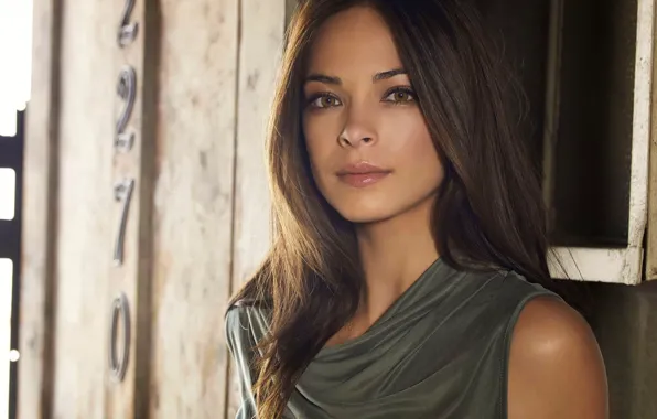 Girl, model, pretty, face, pose, Kristin Kreuk, portrait