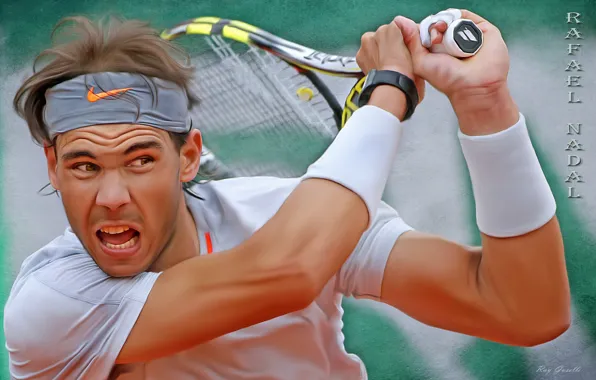 Текстура, теннисист, Rafael Nadal