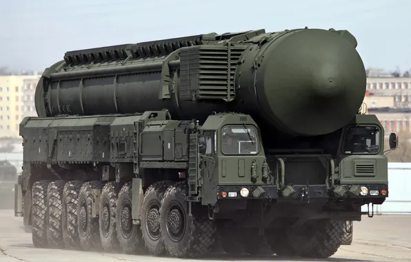 Картинка military, weapon, nuclear, vehicle, missiles, military vehicle, Russian Army, MAZ