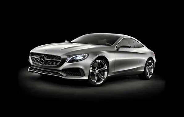 Картинка Concept, Mercedes-Benz, концепт, мерседес, 2013, S-Class, C217
