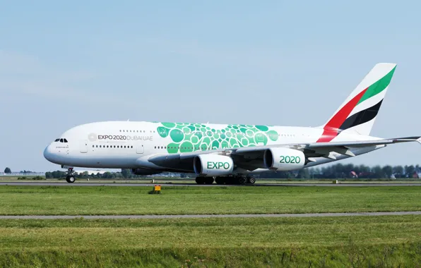 Картинка самолет, фото, A380, Airbus, Airplanes