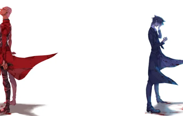 Кровь, парни, клинок, арчер, Судьба ночь схватки, Fate / Stay Night