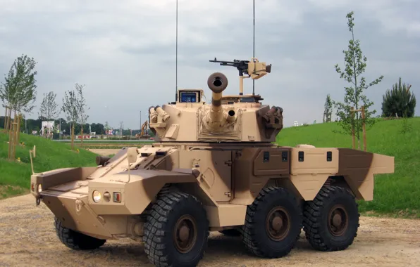 Gun, weapon, machine gun, cannon, heavy weapon, ERC 90 Sagaie, 90mm, Panhard ERC 90 Sagaie