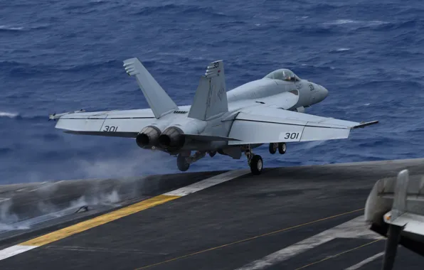 Взлет, Super Hornet, FA-18E, F A-18E Super Hornet