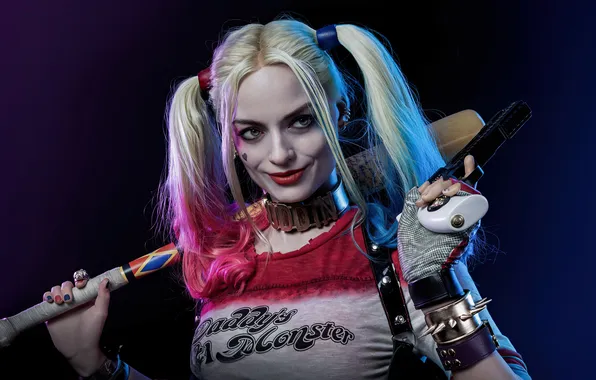 Картинка girl, harley quinn, mad