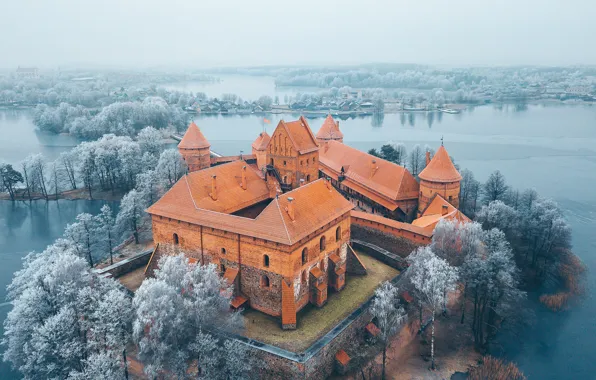 Trakai, Lithuania, Island Castle