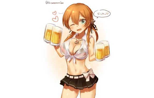 Girl, sexy, boobs, anime, beautiful, pretty, erotic, breasts