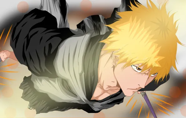 Злость, парень, Bleach, Блич, Ичиго Куросаки