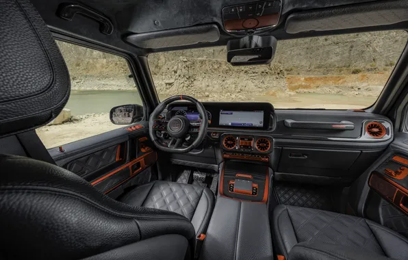 Интерьер, Brabus, Adventure, 6x6, 2025, Mercedes-AMG G 63, Brabus XLP 800, Brabus XLP 800 6x6 …