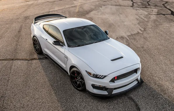 Картинка Shelby, white, Hennessey, GT350R, Hennessey Shelby GT350R