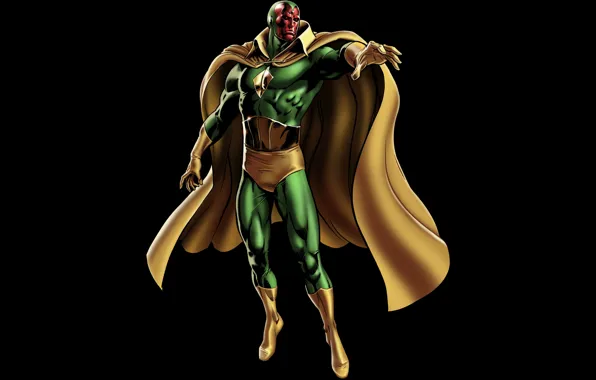 Marvel, комикс, Вижн, Виктор Шейд, Victor Shade, Вижен, The Vision, робот-андроид