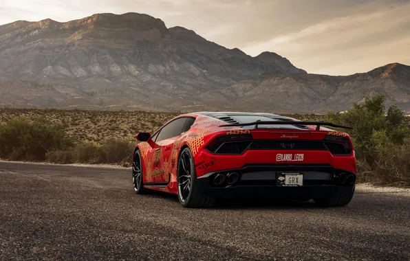 Природа, дизайн, LAMBORGHINI, HURACAN