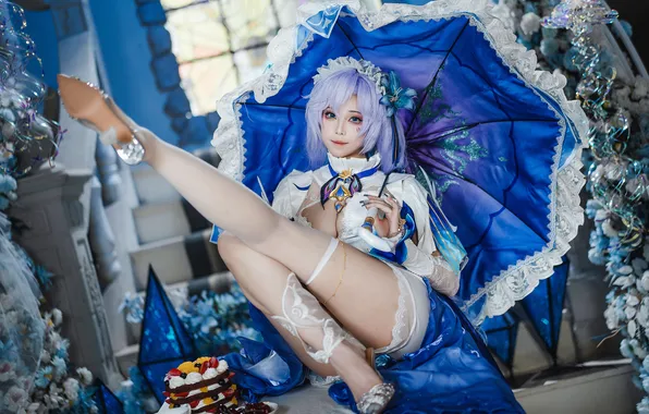 Asian, model, women, cosplay, video game girls, Mizhimaoqiu, Cantarella