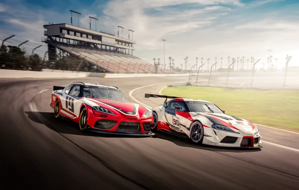 Toyota, Supra, 2018, GR Supra Racing Concept, Xfinity
