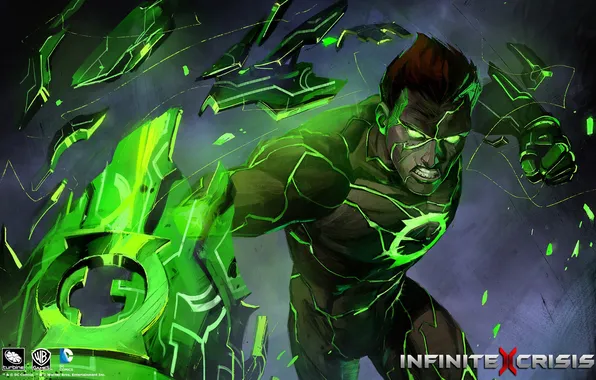 Картинка Green Lantern, dc comics, infinite crisis, hal jordan
