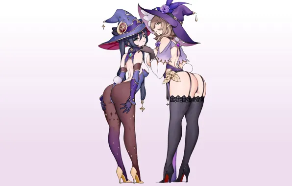 Hot, sexy, ass, girls, anime, pretty, butt, cute