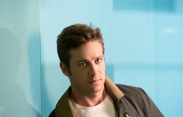 Свет, лицо, куртка, мужчина, красивый, Арми Хаммер, Armie Hammer