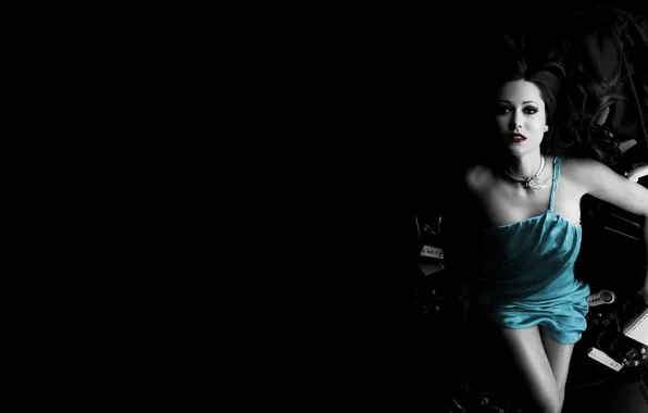 Девушка, поза, красота