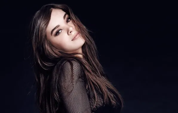 Взгляд, актриса, брюнетка, певица, Hailee Steinfeld, Хейли Стейнфелд