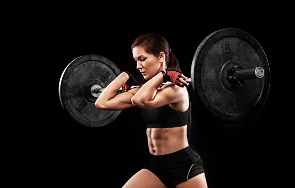 Поза, фигура, фитнес, железо, штанга, iron, тренировка, fitness