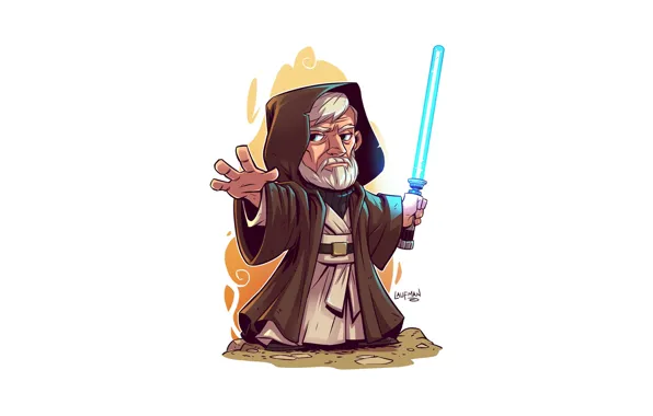 Star Wars, Derek Laufman, Obewan