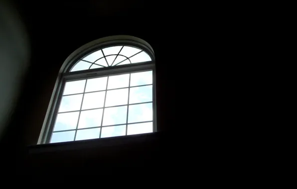 Картинка окно, черное
