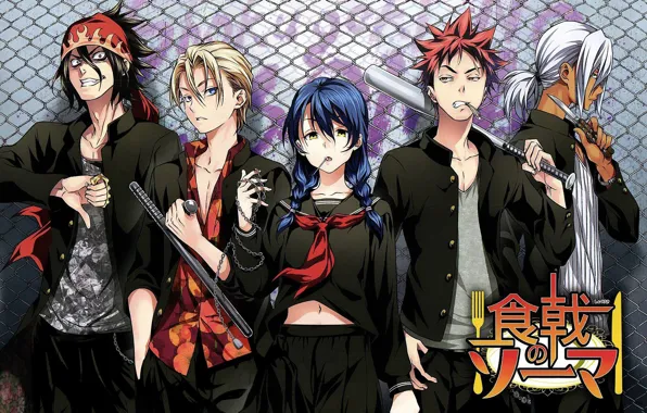 Anime, manga, japanese, Shokugeki no Souma