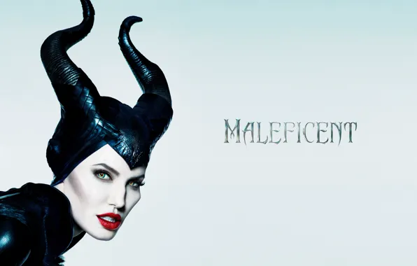Картинка Angelina Jolie, Wallpaper, Walt Disney Pictures, Movie, Film, 2014, Maleficent