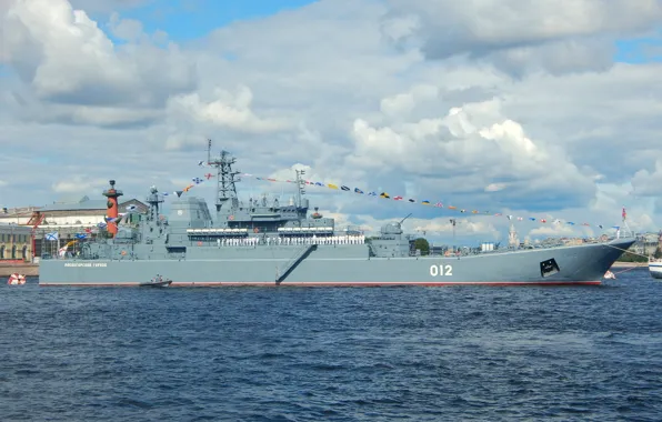 Корабль, большой, десантный, Оленегорский Горняк