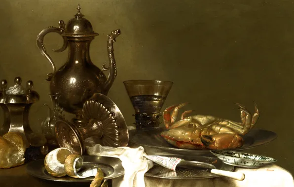 Картина, кувшин, живопись, Натюрморт, Голландия