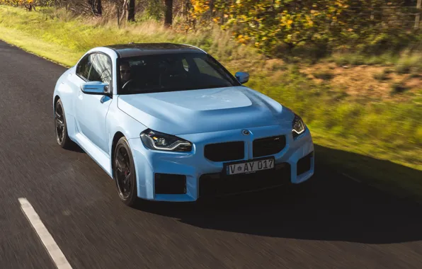 Картинка BMW, road, speed, M2, G87, BMW M2 MT, 🤢