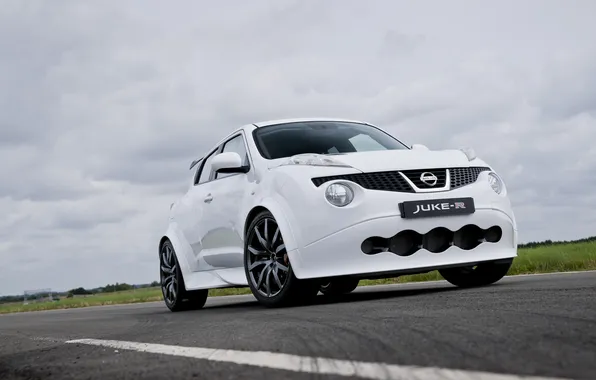 Nissan, 2012, Juke-R, Nissan Juke-R, белый кузов