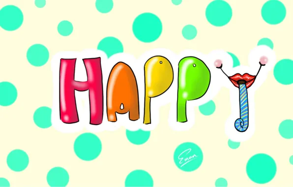 Счастье, happy, иллюстрация, illustration, счастливы