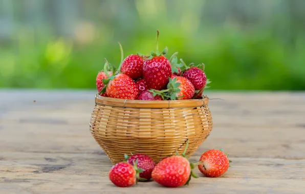 Ягоды, клубника, fresh, sweet, strawberry, berries