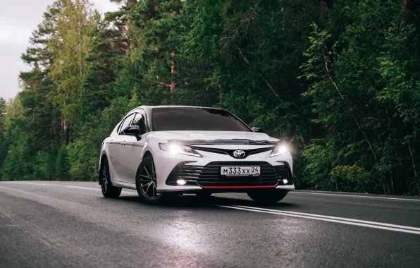 White, japan, toyota, Camry