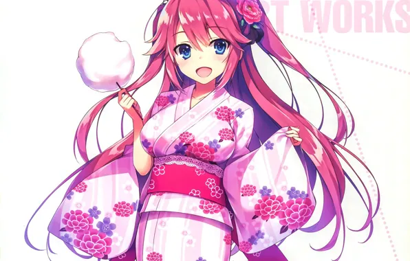 Девушка, юката, сладкая вата, Youkoso Jitsuryoku Shijou Shugi no Kyoushitsu e, Добро Пожаловать В Класс …