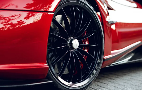 Картинка Pagani, close-up, wheel, Huayra, Pagani Huayra Roadster