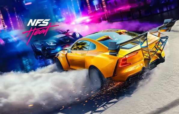 Картинка Electronic Arts, Ghost Games, NFS Heat, Need for Speed Heat