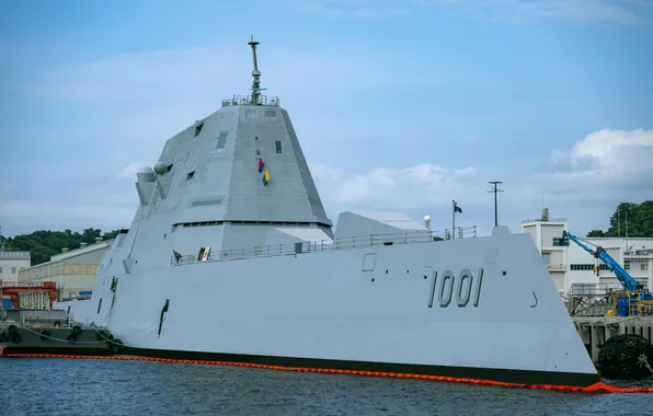 Эсминец, ВМС США, визит, USS Michael Monsoor, Йокосука