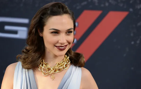 Улыбка, актриса, брюнетка, милашка, Галь Гадот, Gal Gadot