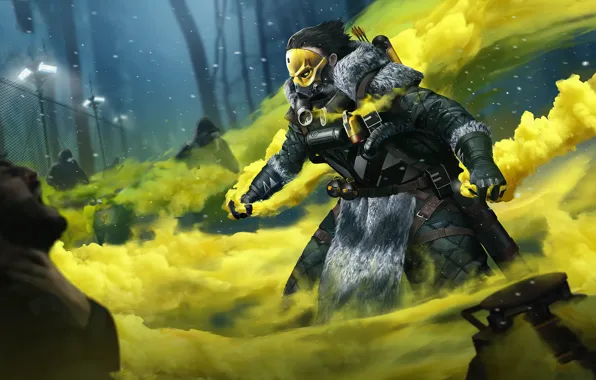 Apex, respawn entertainment, apex legends, Caustic, апекс, каустик
