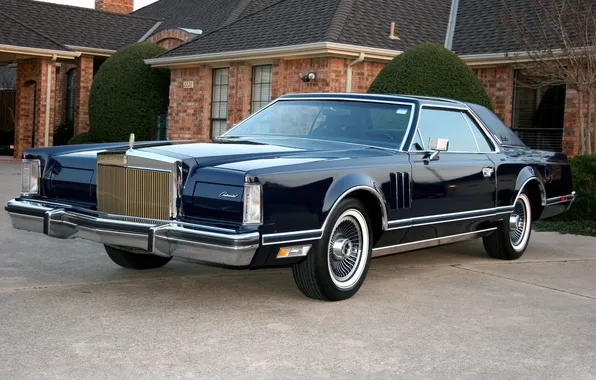 Lincoln, дом, америка, 1977, Continental Mark V