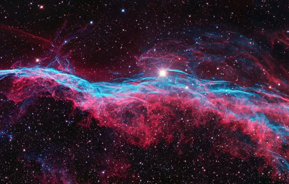 Сверхновая в созвездии Лебедя, LBN 191, Туманность Ведьмина метла, NGC6960