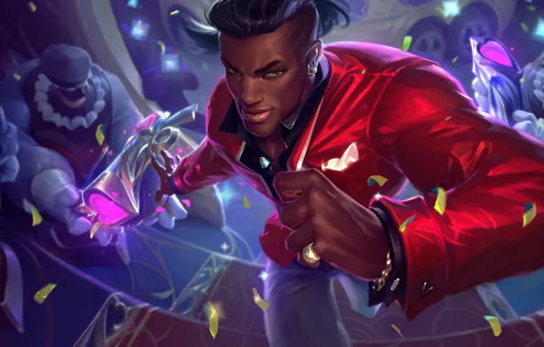 League of Legends, Riot Games, Lucian, Christian Fell