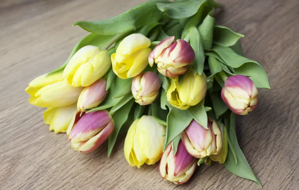 Картинка тюльпаны, flowers, tulips, bouquet