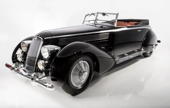 Кабриолет, Classic, Lancia, Хром, Classic car, 1936, Рояль, Lancia Astura Cabriolet "Tipo Bocca"