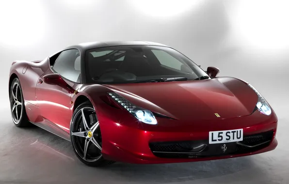 Картинка Ferrari, суперкар, феррари, 458 Italia