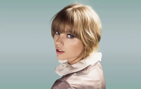 Картинка взгляд, лицо, музыка, блондинка, певица, Taylor Swift