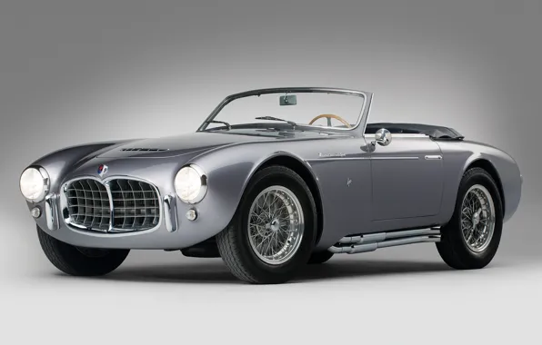 Ретро, красота, кабриолет, спортивный автомобиль, Maserati A6GCS Frua Spider