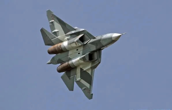 Картинка Т-50, Сухой, ВВС России, Су-57, Пак-фа